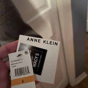 Ann Klein size womens small gray peacoat original price 100.00 asking 75.00